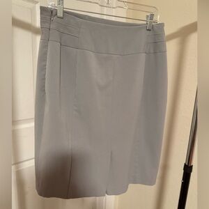 The Limited Fitted Grey Skirt